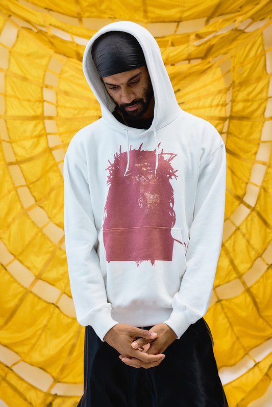 0024 JESUS POCKETED OVER PRINT HOODIE
